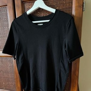 Athleta Ribbed Top, M